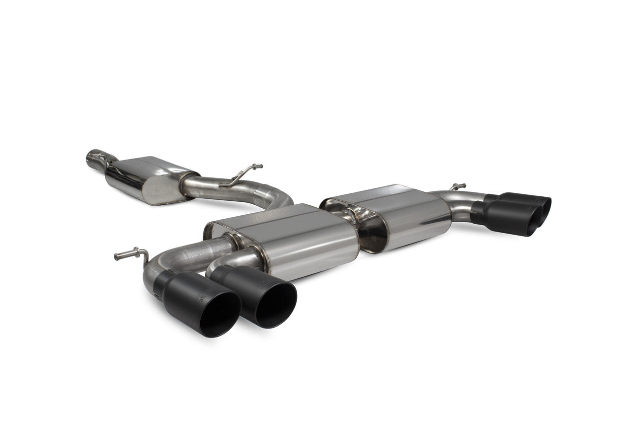Scorpion Resonated cat/gpf back system - Golf R MK8 GPF Model - 2021 - SVW066C