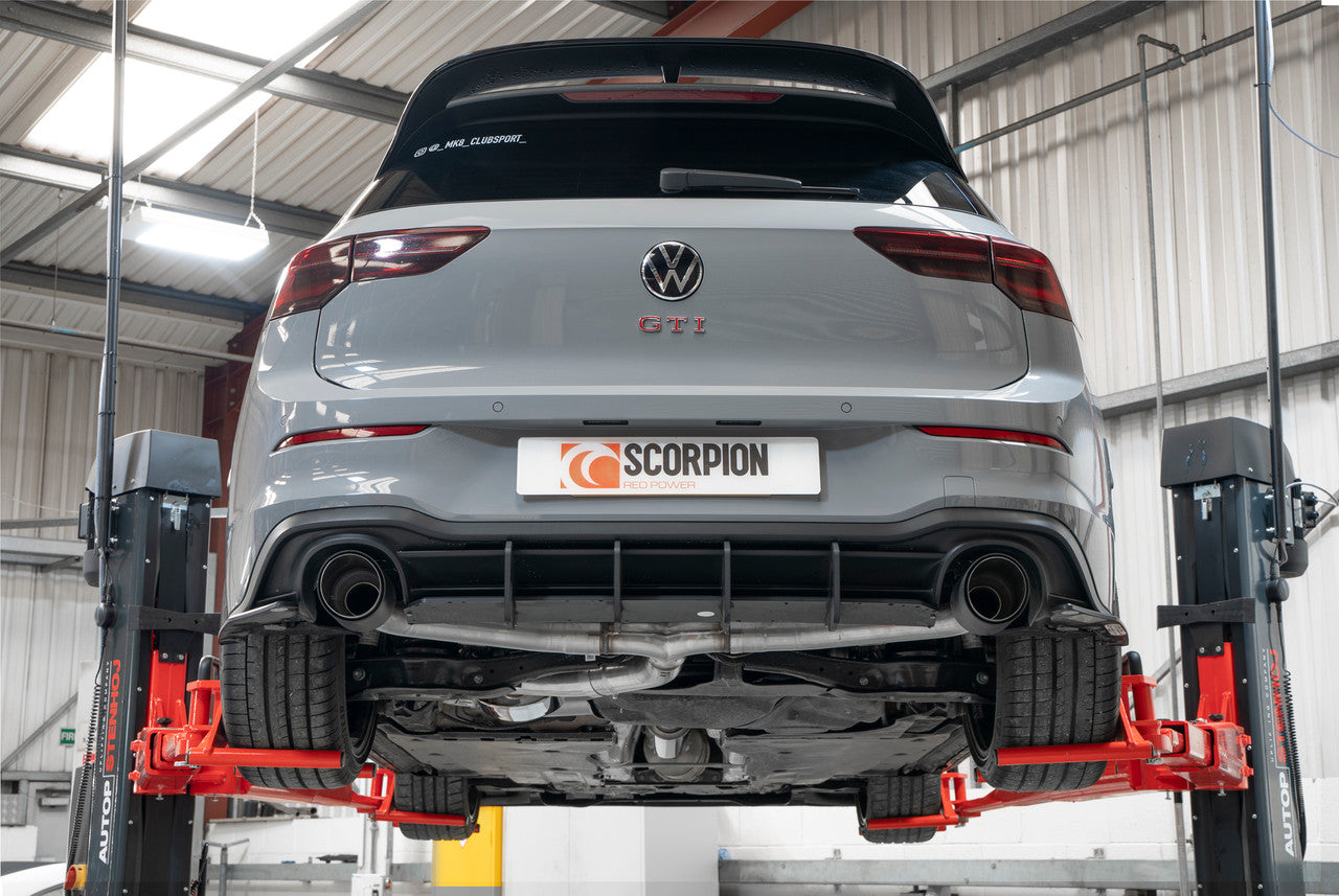 Scorpion Resonated GPF-back system - Golf GTI Clubsport MK8 - 2020 - SVW069CF