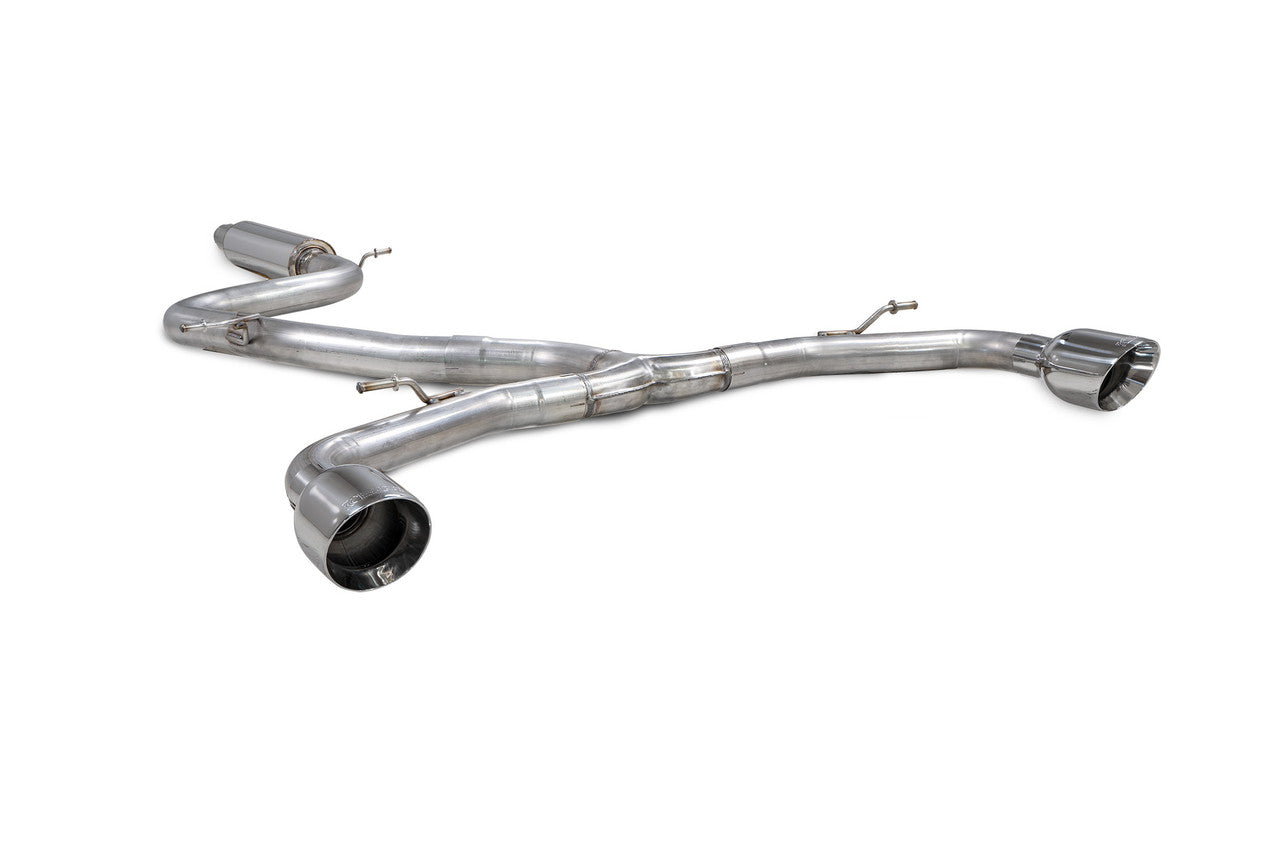 Scorpion Resonated Predator GPF-back system - Golf GTI Clubsport MK8 - 2020 - SVW070D
