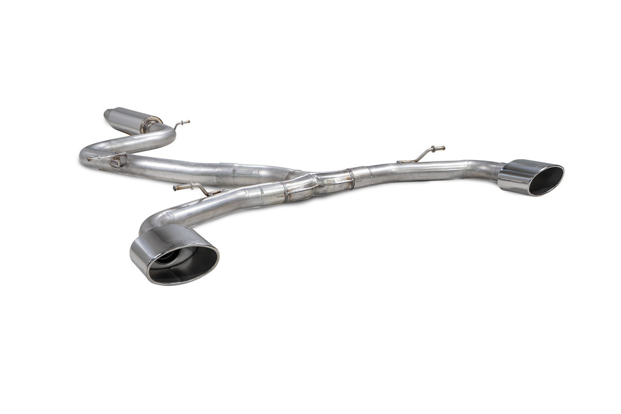 Scorpion Resonated Predator GPF-back system - Golf GTI Clubsport MK8 - 2020 - SVW070