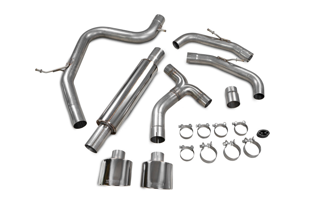 Scorpion Resonated Predator GPF-back system - Golf GTI Clubsport MK8 - 2020 - SVW070