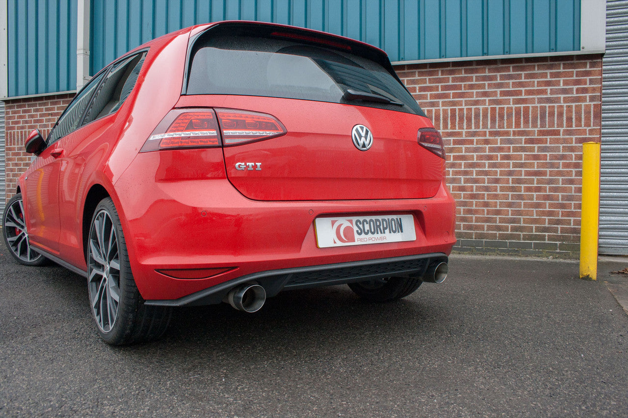 Scorpion Non-resonated cat-back system  - Golf MK7 Gti  - 2013 - 2016 - SVWS043