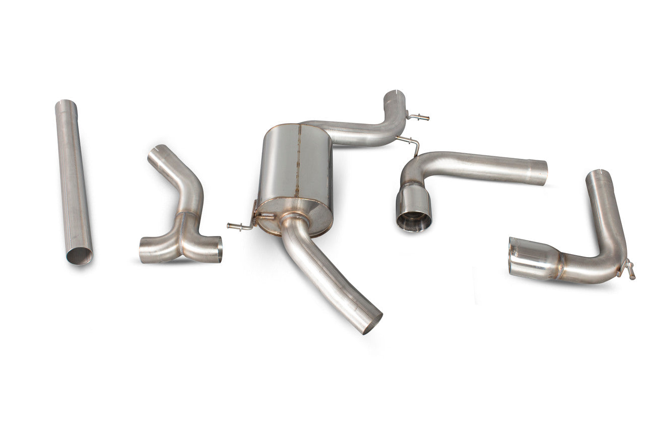 Scorpion Non-resonated cat-back system  - Golf MK7 Gti  - 2013 - 2016 - SVWS043