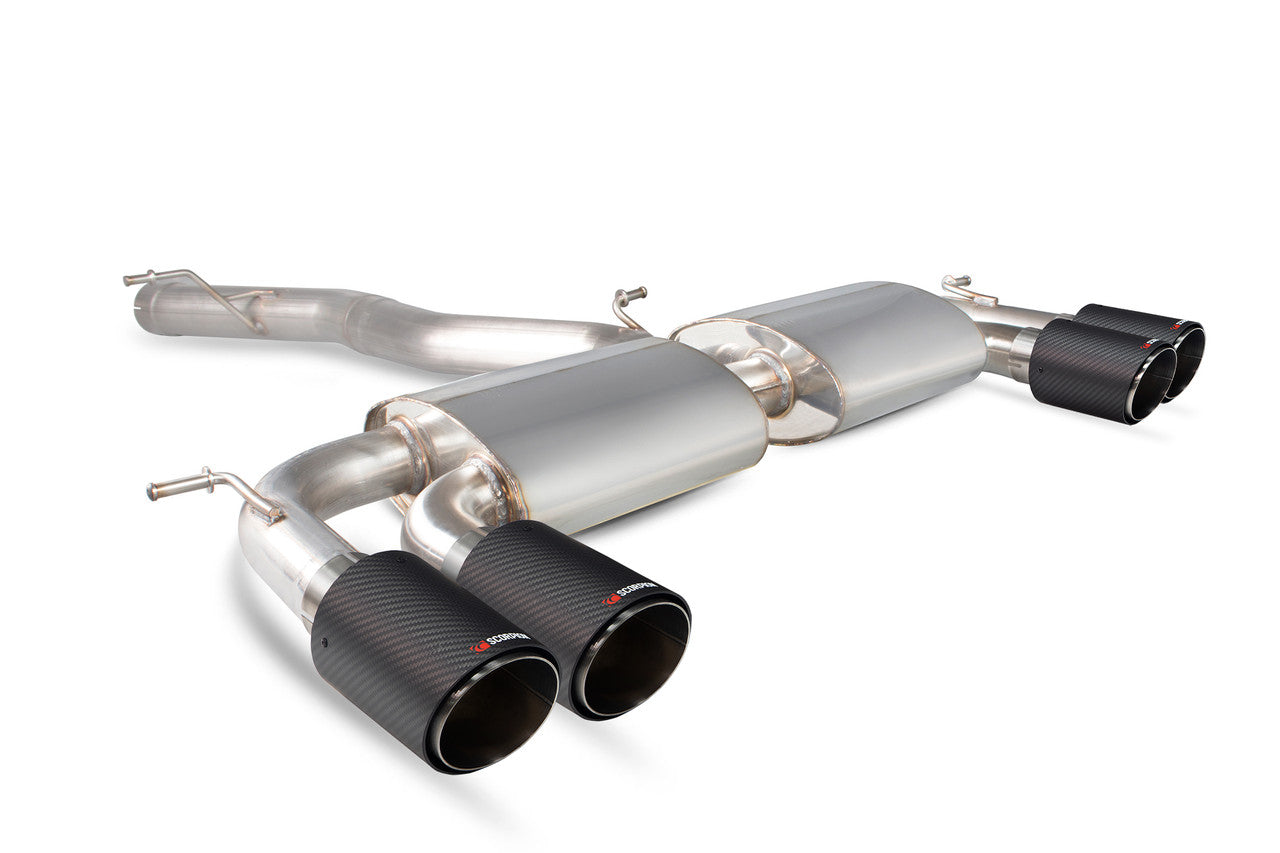 Scorpion Non-resonated cat-back system with no valves - Golf MK7 R - 2014 - SVWS044CF