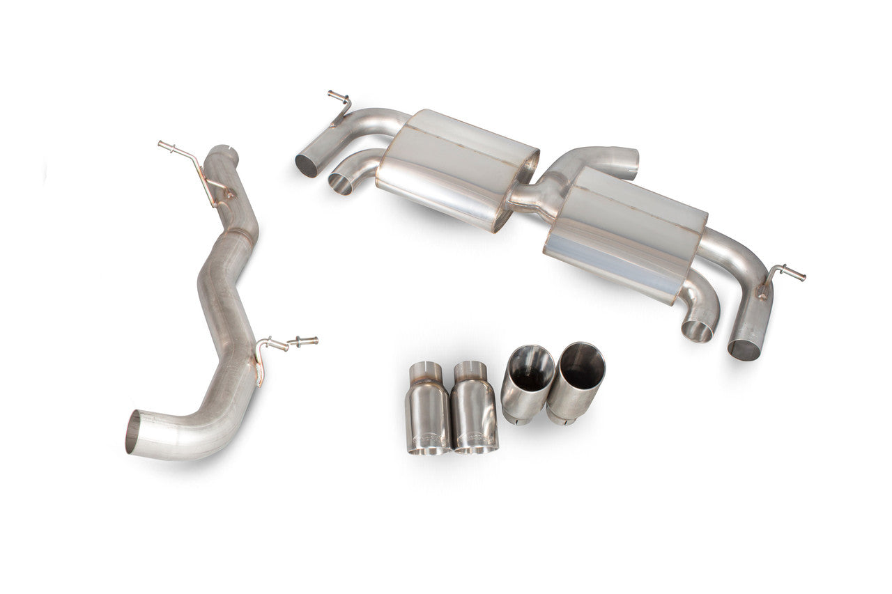 Scorpion Non-resonated cat-back system with no valves - Golf MK7 R - 2014 - SVWS044D
