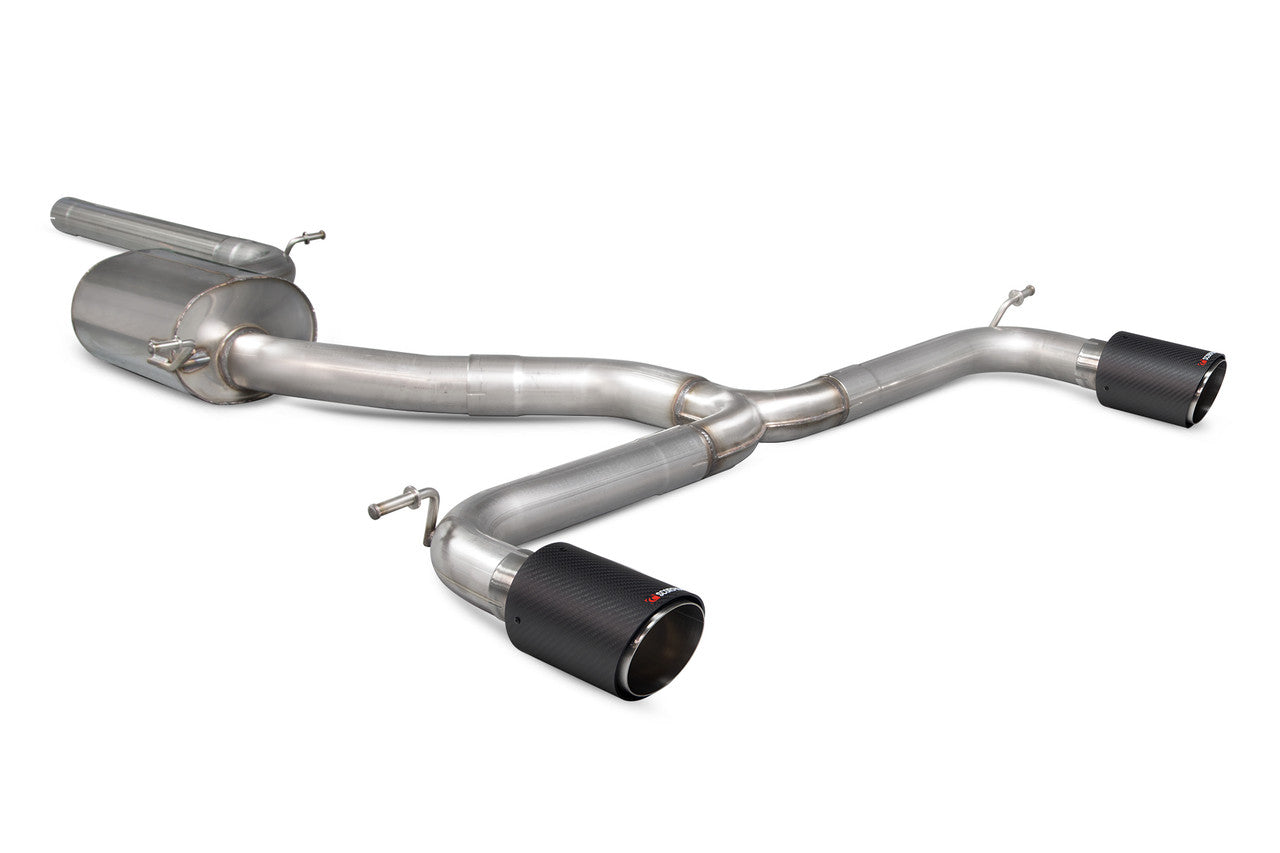Scorpion Non-resonated cat-back system - Golf MK7.5 GTi Non GPF Model Only - 2017 - 2019 - SVWS056CF