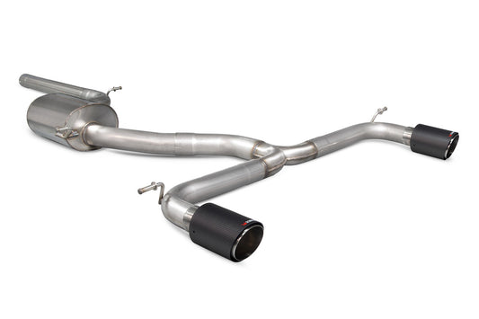 Scorpion Non-resonated cat-back system - Golf MK7.5 GTi Non GPF Model Only - 2017 - 2019 - SVWS056CF