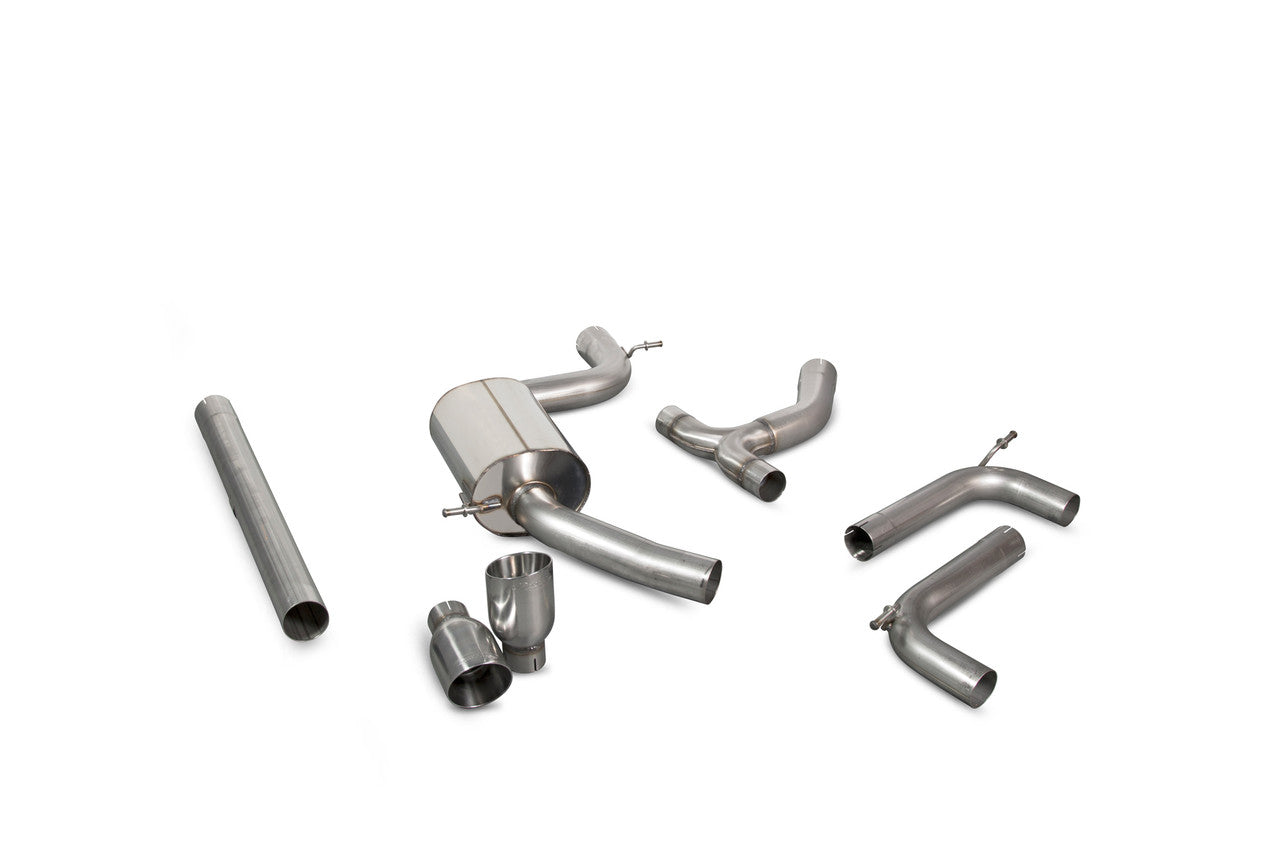 Scorpion Non-resonated cat-back system  - Golf MK7.5 GTi Non GPF Model Only 2017 - 2019 - SVWS056