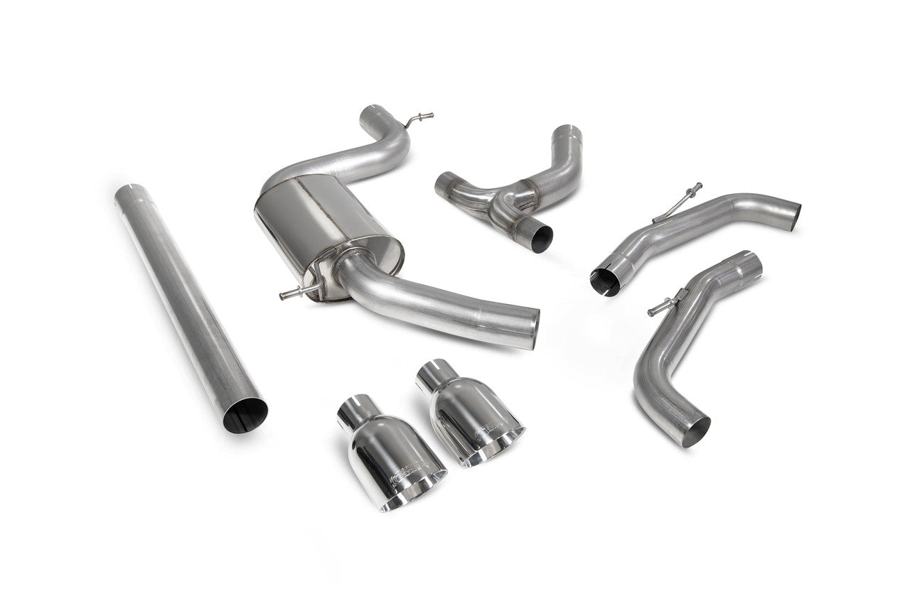 Scorpion Non-resonated GPF-back system - Golf GTI MK8 - 2020 - 2021 - SVWS064D