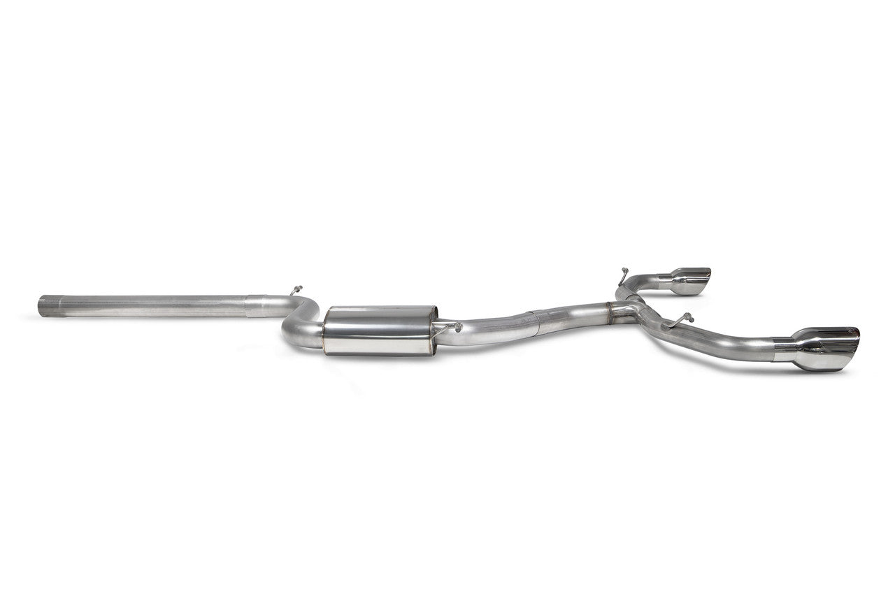 Scorpion Non-resonated GPF-back system - Golf GTI MK8 - 2020 - 2021 - SVWS064D
