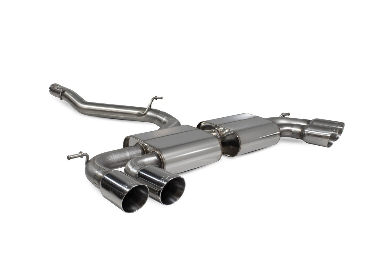 Scorpion Non-res cat/gpf back system - Golf R MK8 GPF Model - 2021 - SVWS066