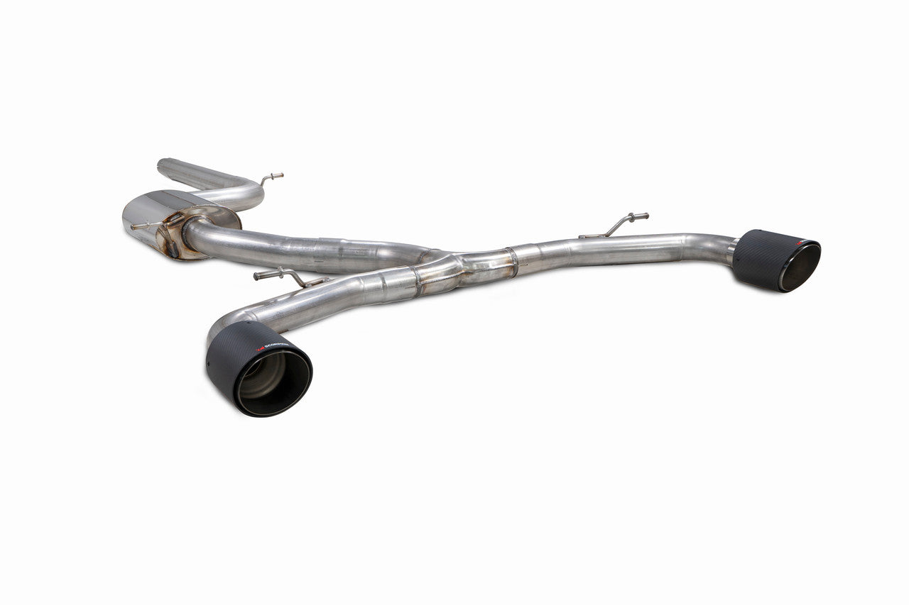 Scorpion Non-resonated GPF-back system - Golf GTI Clubsport MK8 - 2020 - SVWS069CF