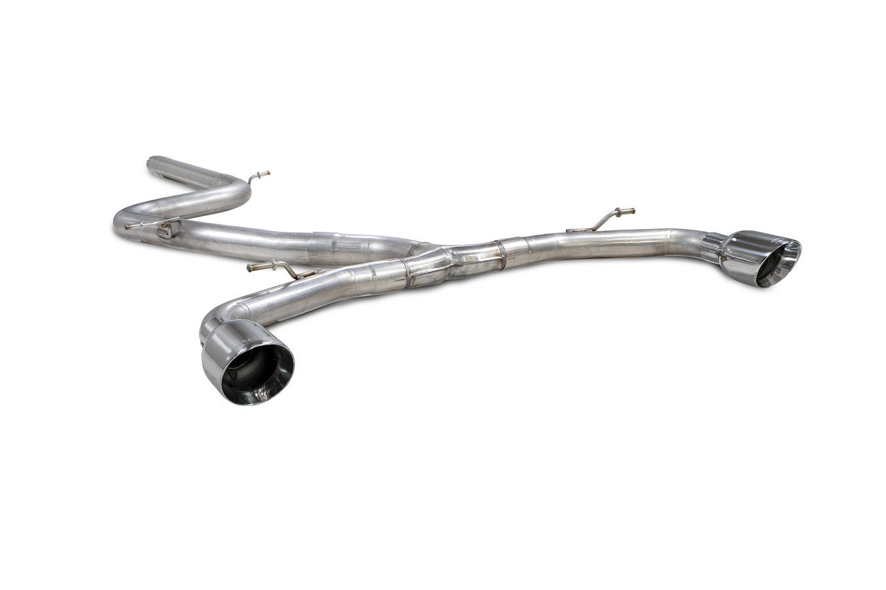 Scorpion Non-resonated Predator GPF-back system - Golf GTI Clubsport MK8 - 2020 - SVWS070D