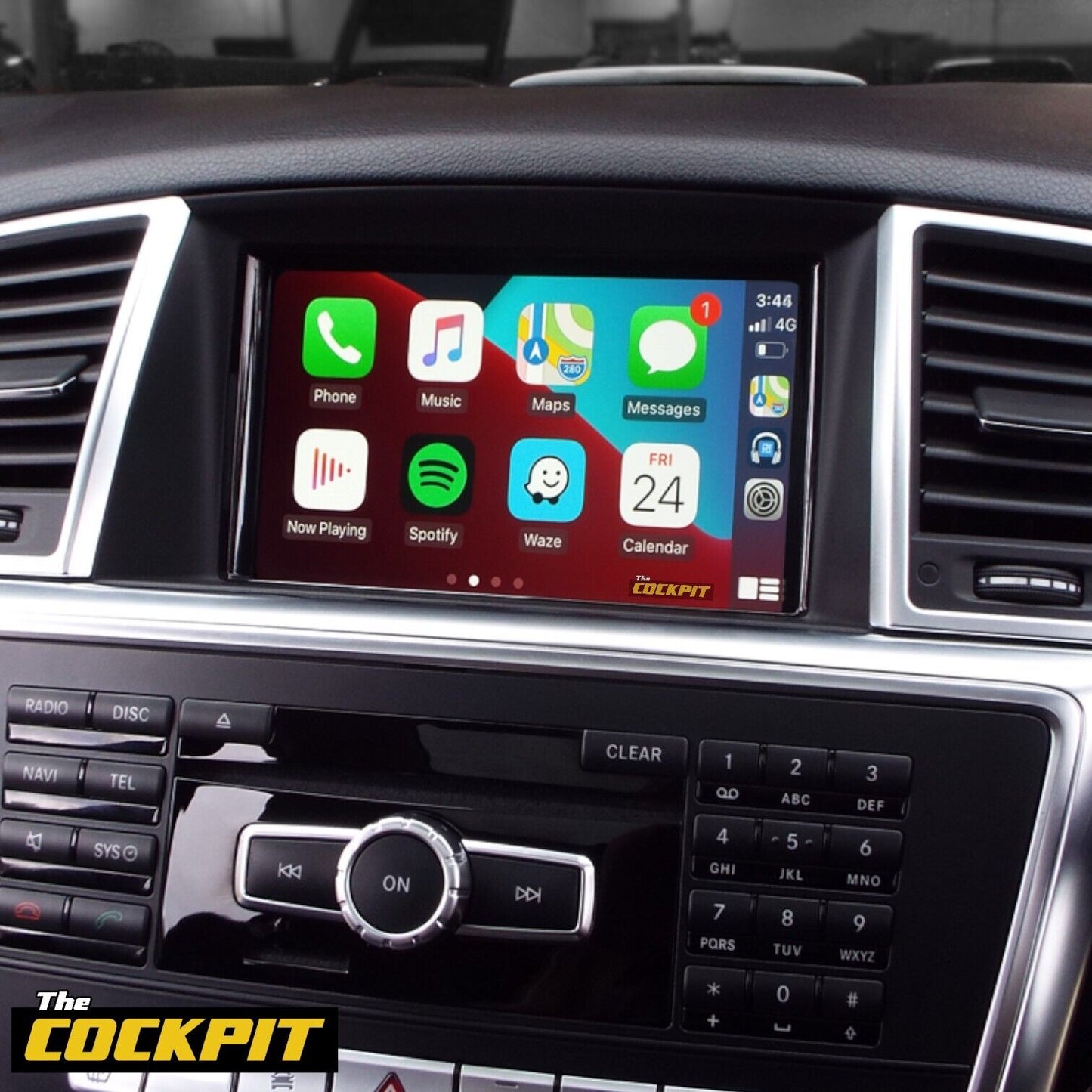 MERCEDES ML CLASS W166 APPLE CARPLAY AND ANDROID AUTO RETROFIT - Nottingham